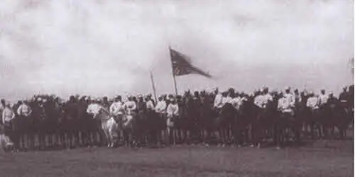 Русскотурецкая война Передовой Рущукский отряд В центре на белом коне - фото 21