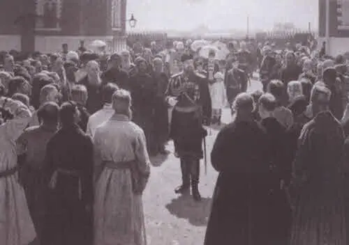 Прием императором волостных старшин во дворе Петровского дворца 21 мая 1883 г - фото 29
