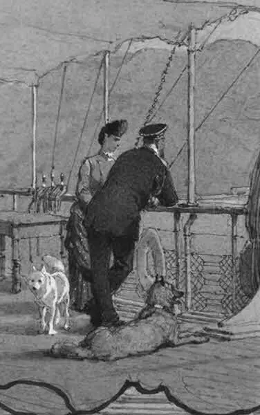 Император и императрица на борту парохода Москва в Черном море Сентябрь 1888 - фото 40