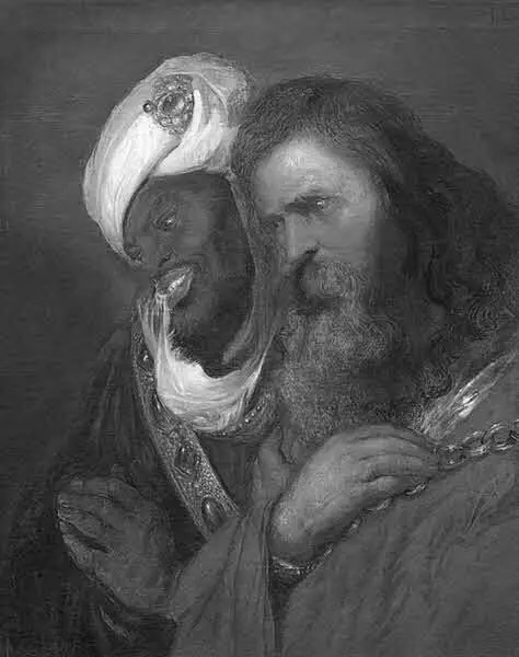 Король Ги де Лузиньян и султан Саладин Художник Я Ливенс 1625 г Саладин - фото 24