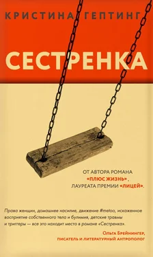 Кристина Гептинг Сестренка обложка книги