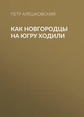 Пётр Алешковский Как новгородцы на Югру ходили обложка книги