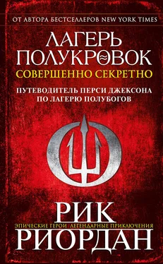 Рик Риордан Лагерь полукровок: совершенно секретно [litres] обложка книги