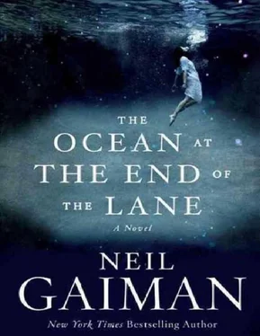 Нил Гейман The Ocean at the End of the Lane обложка книги