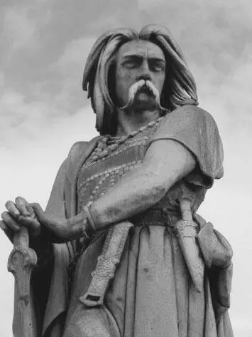 Памятник Верцингеторигу на месте Алезии 1865 Даже Бран наиболее вероятный - фото 27