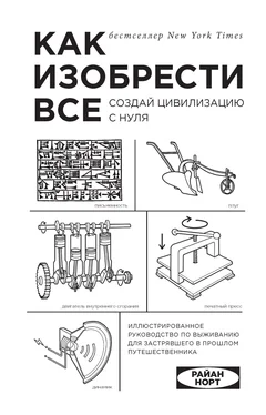 Райан Норт Как изобрести все. Создай цивилизацию с нуля обложка книги