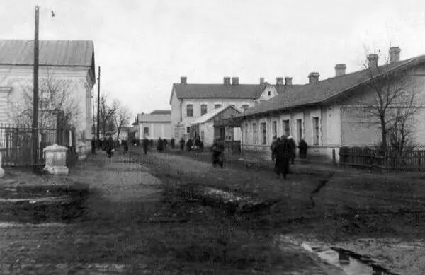 Переулок Борового 1950 год Вид на железнодорожные пути станции - фото 16
