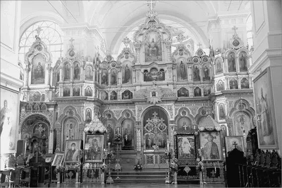 Иконостас Андреевского скита Другая соборная икона Богоматери Всецарица - фото 79