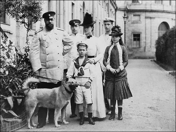 Император Александр III с семьей в Гатчине Император Александр III18451894 - фото 52