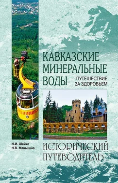 Наталья Шейко Кавказские минеральные воды обложка книги