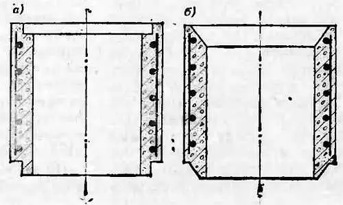 Рис 11 Бетонные кольца соединяемые в четверть a и в раструб б - фото 10