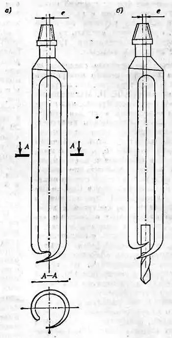 Рис 20 Ложковые буры а с ковшеобразным резцом б с отгибами и сверлом - фото 19