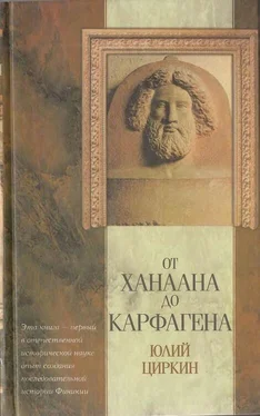 Юлий Циркин От Ханаана до Карфагена обложка книги