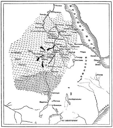 Карта 2 Государство махдистов в границах 1888 г В ходе - фото 5