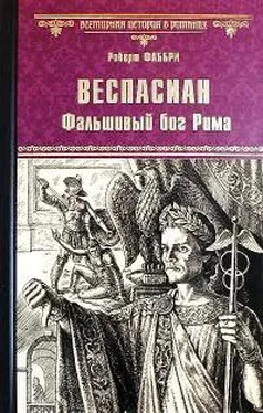 Роберт Фаббри Веспасиан. Фальшивый бог Рима обложка книги