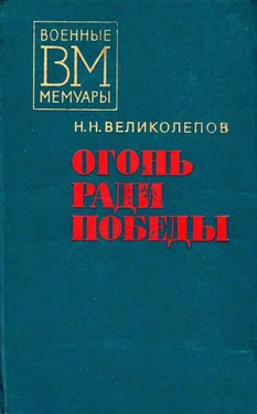 Николай Великолепов Огонь ради победы обложка книги