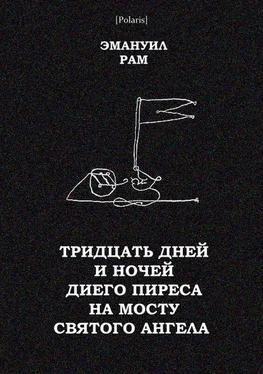 Эмануил Рам Тридцать дней и ночей Диего Пиреса на мосту Святого Ангела обложка книги