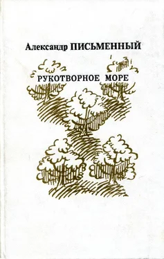 Александр Письменный Рукотворное море обложка книги