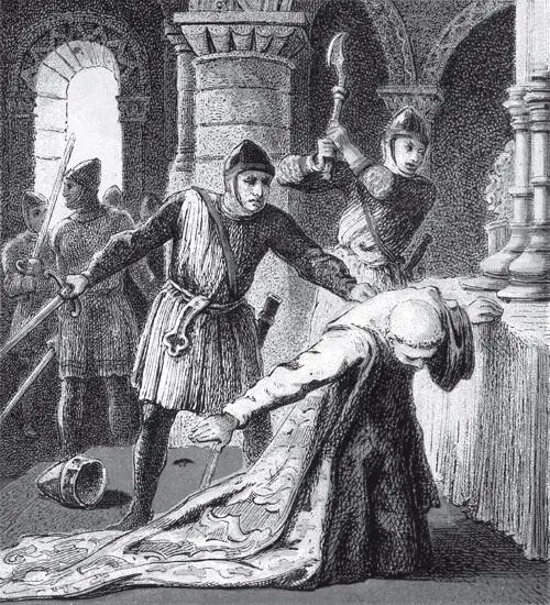 Джозеф Мартин Кронхейм Убийство Томаса Бекета 1868 21 февраля 1173 года - фото 16