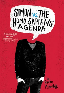 Бекки Алберталли Simon vs. the Homo Sapiens Agenda обложка книги