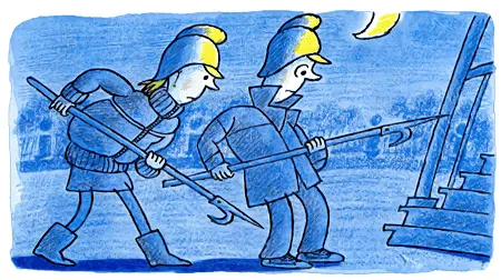 Тут Наташа как стукнет багром по крыльцу А оттуда словно из бочки - фото 66