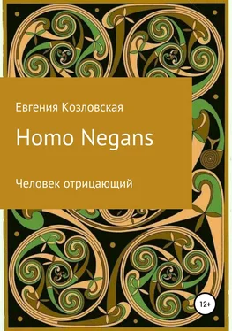 Евгения Козловская Homo Negans: Человек отрицающий обложка книги