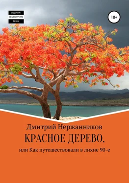 Дмитрий Нержанников Красное дерево, или как путешествовали в лихие 90-е обложка книги