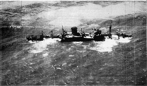 Dunedin Star Данедин стар в конце ноября 1942 года села на мель в Южной - фото 2