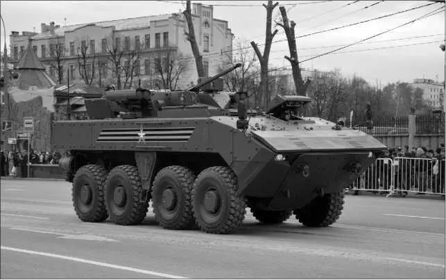 Модернизированный вариант БМП К17 Хорошо видны изменения в носовой части - фото 138