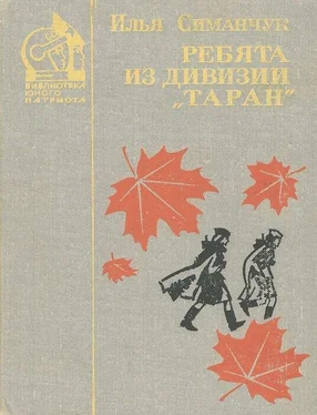 Илья Симанчук Ребята из дивизии «Таран» обложка книги