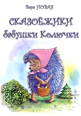 Вера Новая Сказоёжики бабушки Колючки обложка книги