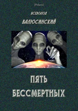 Всеволод Валюсинский Пять бессмертных [Т. II] обложка книги