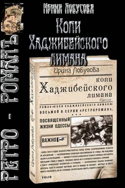 Ирина Лобусова Копи Хаджибейского лимана обложка книги