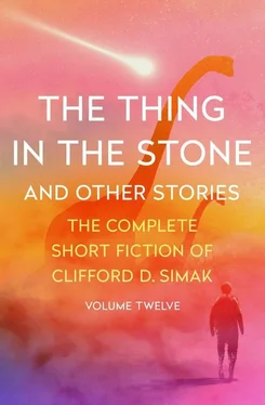 Clifford Simak The Thing in the Stone : And Other Stories обложка книги