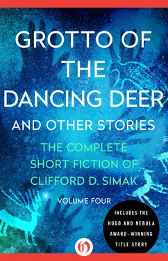 Clifford Simak Grotto of the Dancing Deer : And Other Stories обложка книги