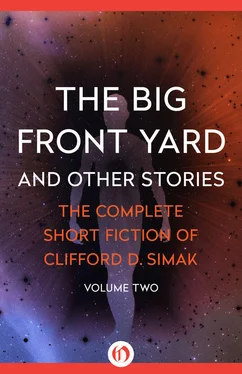 Clifford Simak The Big Front Yard and Other Stories обложка книги