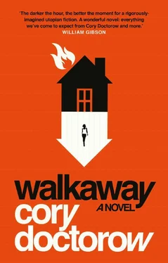 Cory Doctorow Walkaway обложка книги