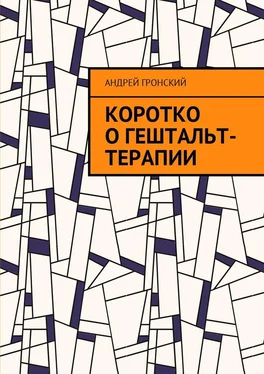 Андрей Гронский Коротко о гештальт-терапии обложка книги