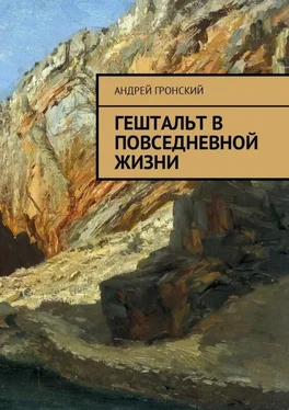 Андрей Гронский Гештальт в повседневной жизни обложка книги