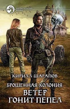 Кирилл Шарапов Брошенная колония. Ветер гонит пепел обложка книги