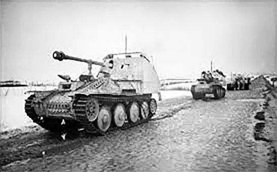 Истребитель танков Marder IIIM На участке 111го стрелкового корпуса 44я и - фото 84