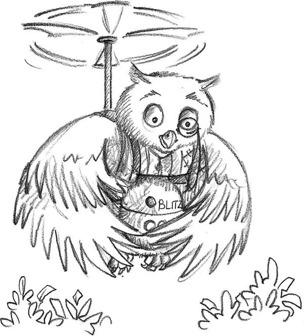 Mr Cleverfeather dropped the blender into her arms Then he flew around - фото 61