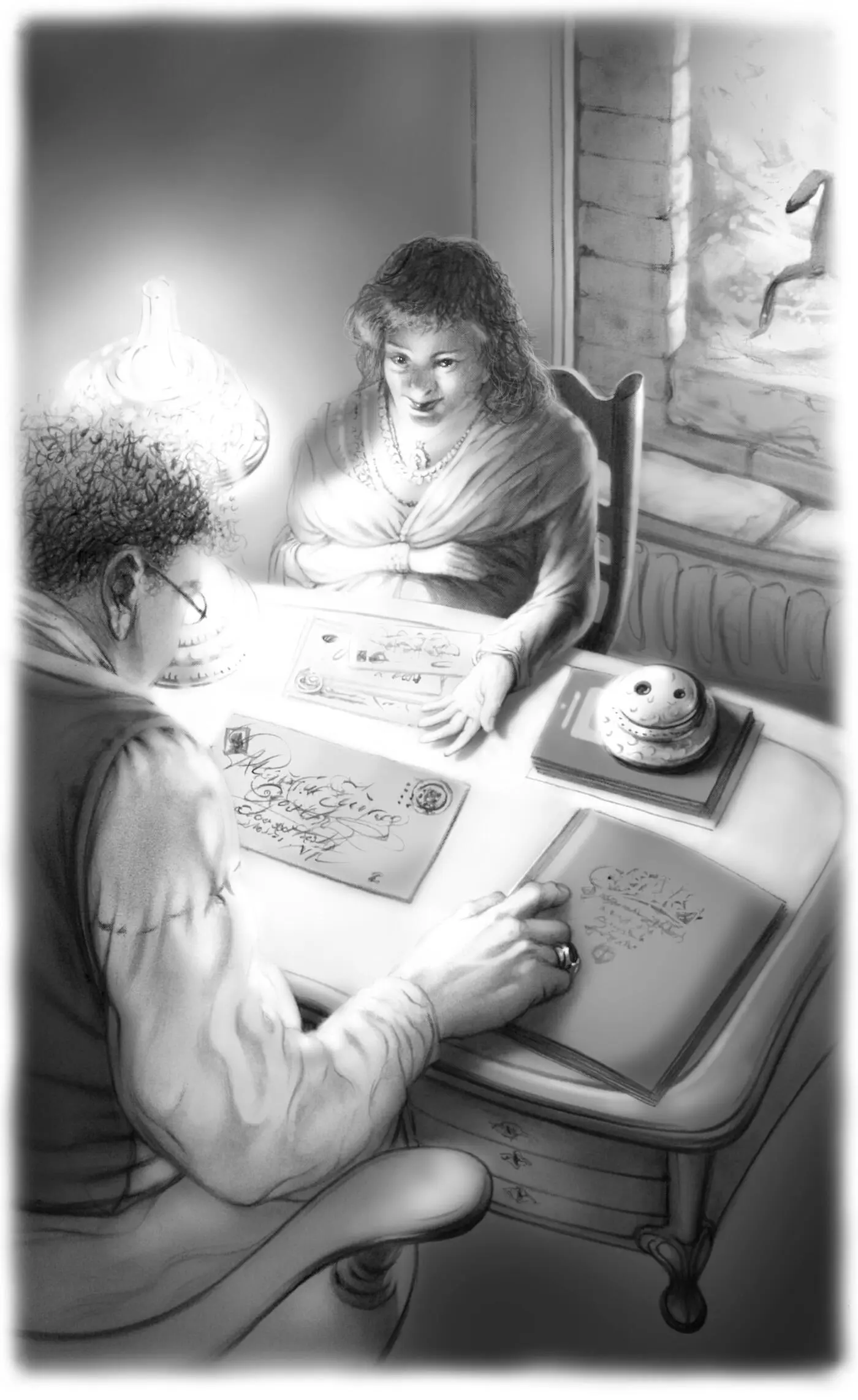 Youll want to read this one She handed him a letter paper heavy well - фото 24