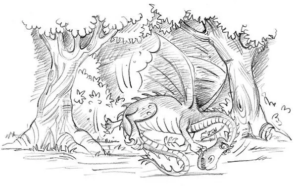 But to their relief the dragon wobbled then turned it into a twirling dance - фото 31