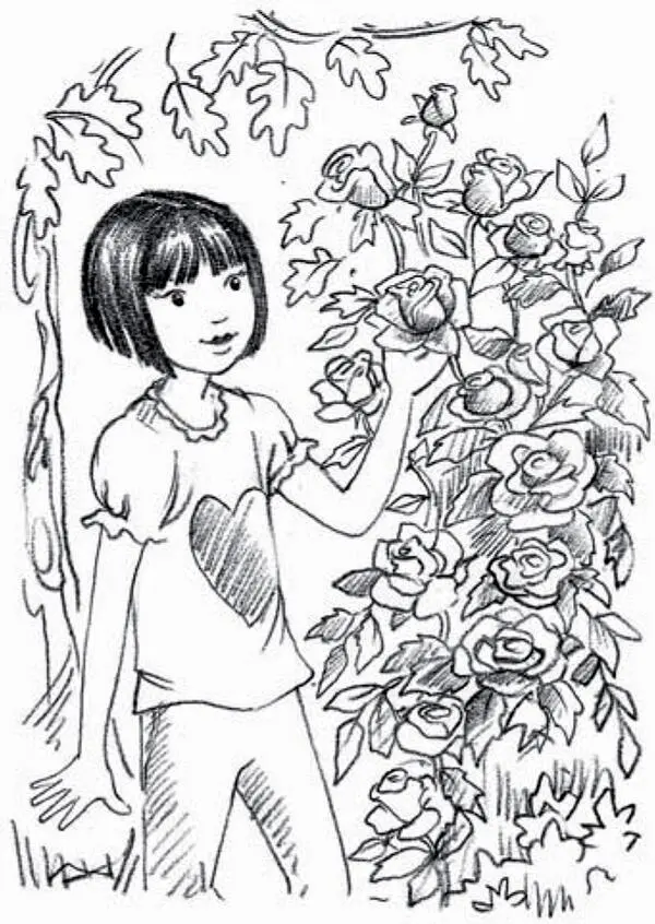 The Blossom Briar grew beside the cave where Goldie lived As long as it was - фото 11