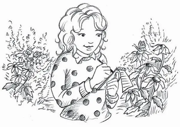 She pulled her sketchbook from her pocket flipped it open and began to write - фото 28