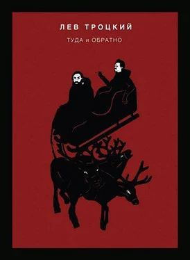 Лев Троцкий Туда и обратно обложка книги