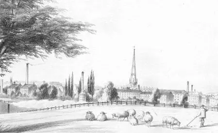 A view of Trowbridge Wiltshire in the midnineteenth century The centre of - фото 26