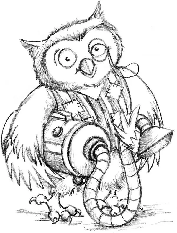 Lorry Im sate panted the owl as he reached them mixing up his words like - фото 8