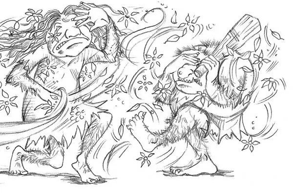 Buzzzz The shrieks and yells grew louder Boggits back to Grizeldas - фото 33